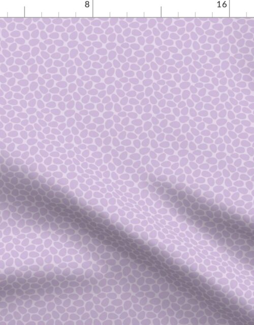 Lilac Pastel Easter Eggs Fabric