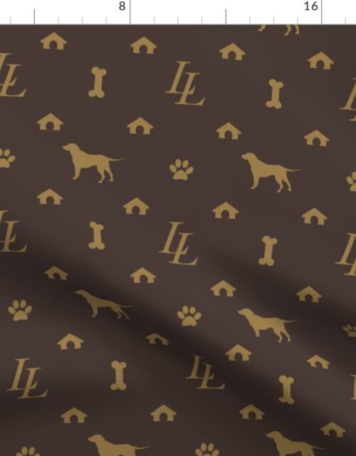 Louis Lab Luxury Doggy Days Fabric