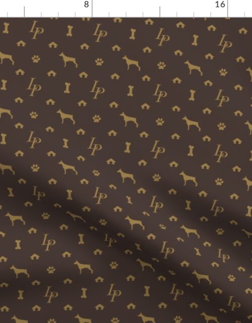 Louis Mini Pinscher Luxury Dog Attire Fabric