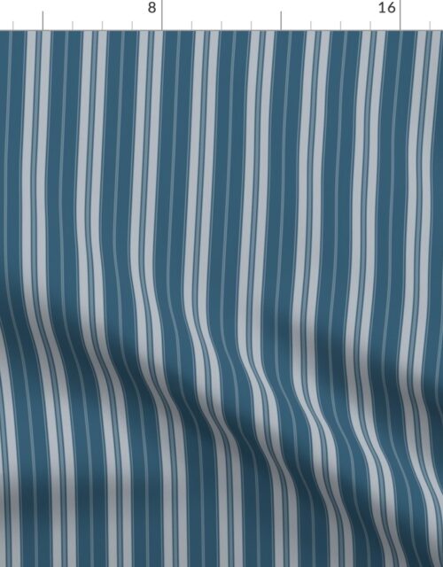 Midnight and Blue Autumn Winter 2022 2023 Color Trend Mattress Ticking Fabric