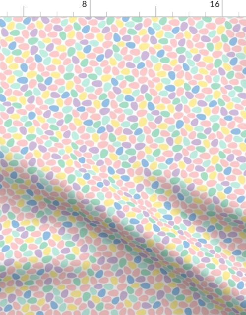 Multi Colored Pastel Easter Eggs Fabric