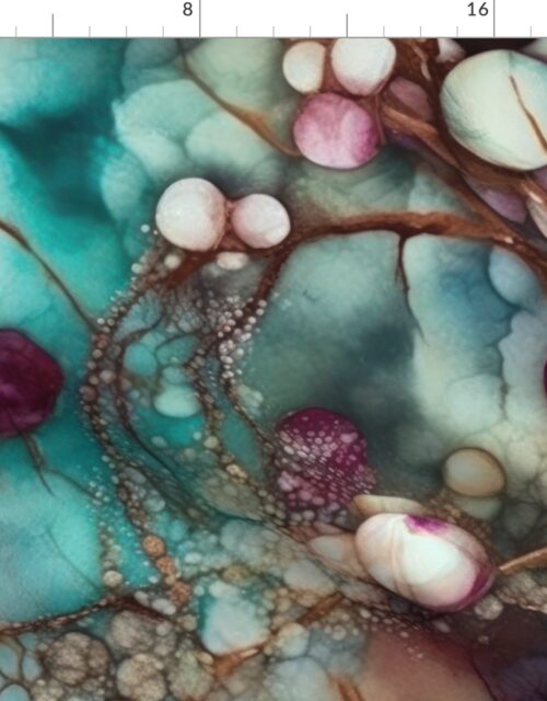 Natural Pearl Alcohol Ink 3 Fabric