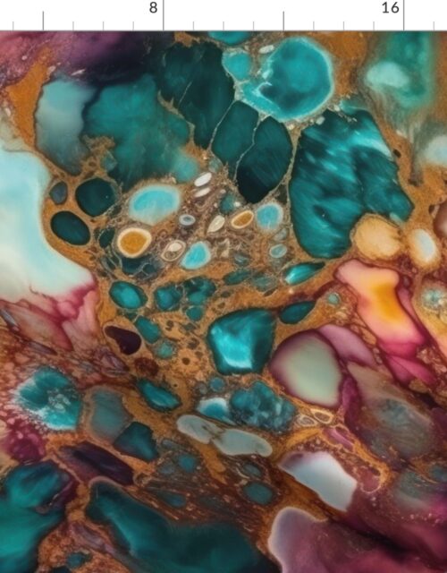 Opal Alcohol Ink 2 Fabric