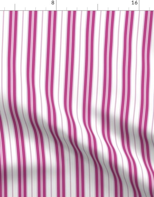 Rose Violet and White Autumn Winter 2022 2023 Color Trend Mattress Ticking Fabric