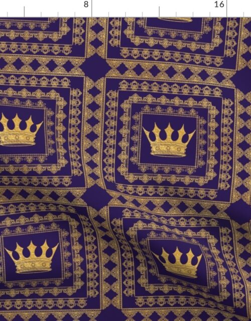 Royal Coronation Gold Passementerie Fabric