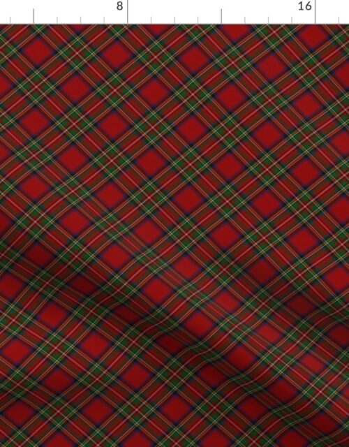 Royal Stewart Tartan Stuart Clan Plaid Tartan Fabric