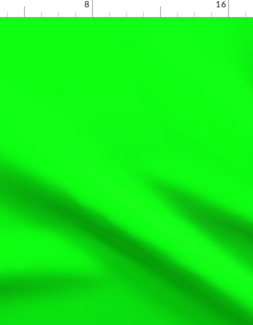 SOLID BRIGHT GREEN #01ff07 HTML HEX Colors Fabric