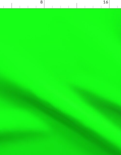 SOLID NEON GREEN #0cff0c HTML HEX Colors Fabric