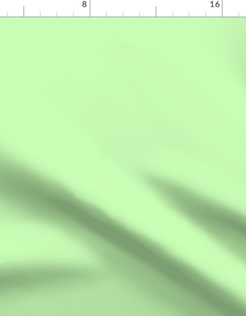 SOLID PALE GREEN #c7fdb5 HTML HEX Colors Fabric