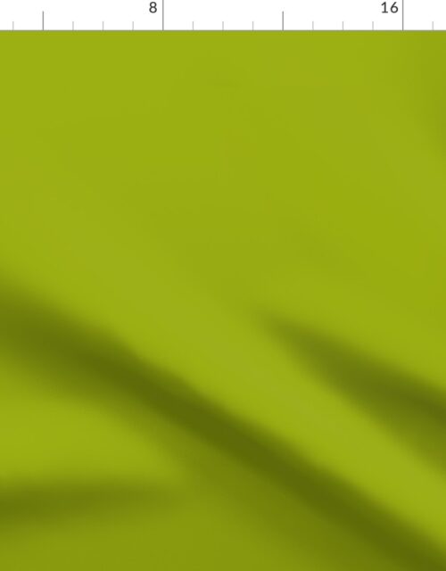SOLID PUKE GREEN  #9aae07 HTML HEX Colors Fabric