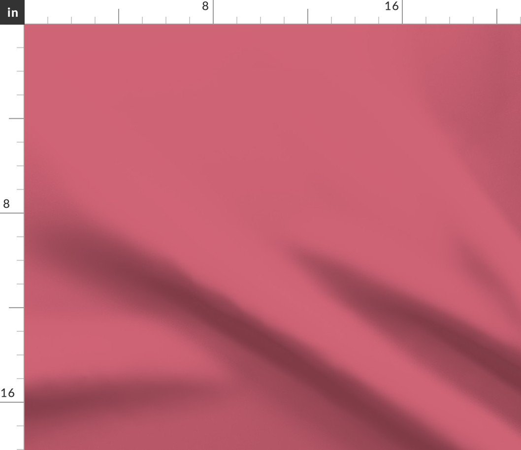SOLID ROSE  #cf6275 HTML HEX Colors Fabric