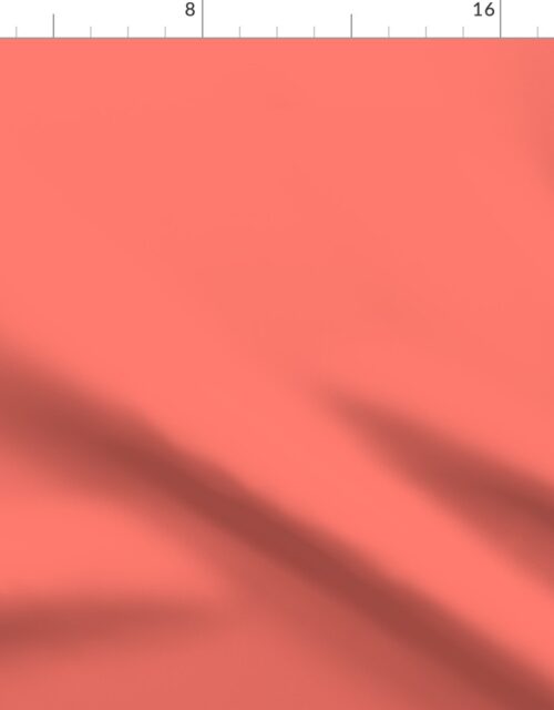 SOLID SALMON #ff796c HTML HEX Colors Fabric