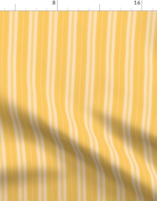 Samoan Sun on Yellow  Autumn Winter 2022 2023 Color Trend Mattress Ticking Fabric