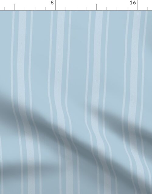 Sky Blue French Provincial Ticking Stripe Fabric