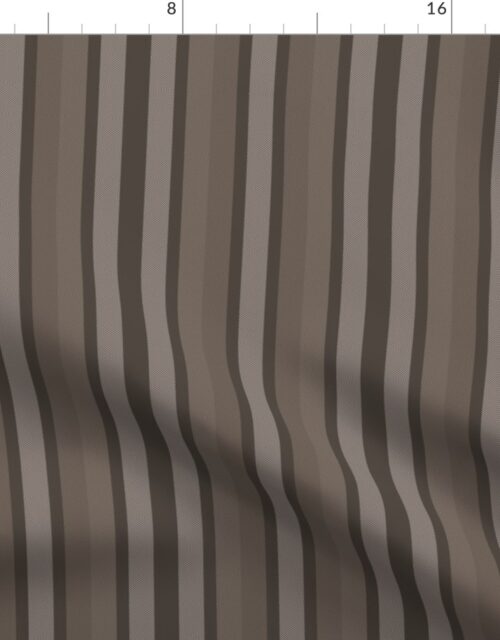 Small Bark Shades Modern Interior Design Stripe Fabric