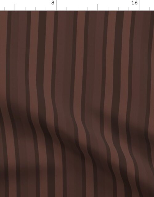 Small Cinnamon Shades Modern Interior Design Stripe Fabric