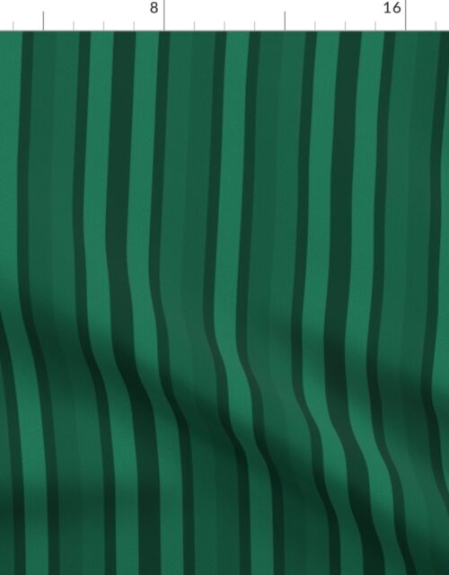 Small Emerald Shades Modern Interior Design Stripe Fabric