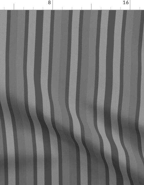 Small Pewter Shades Modern Interior Design Stripe Fabric