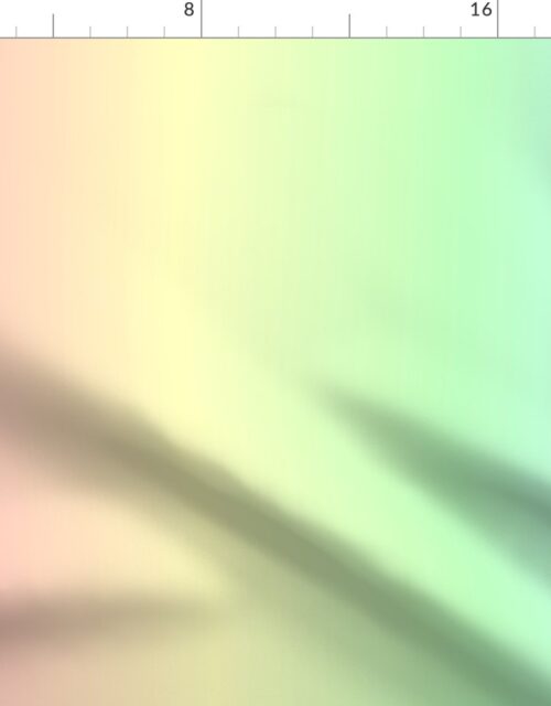 Soft Pastel Rainbow Ombre Shade Fabric