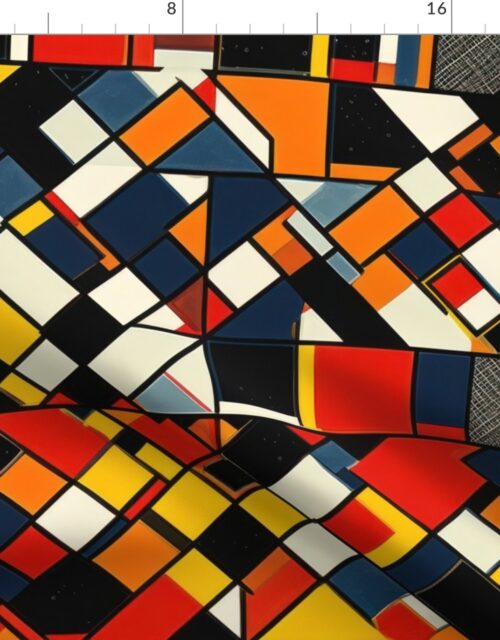 Theo van Doesburg Gouache on Board Pattern Fabric