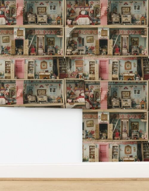Quaint and Charming Dollshouse Rooms with Ditsy Decor 1 Wallpaper