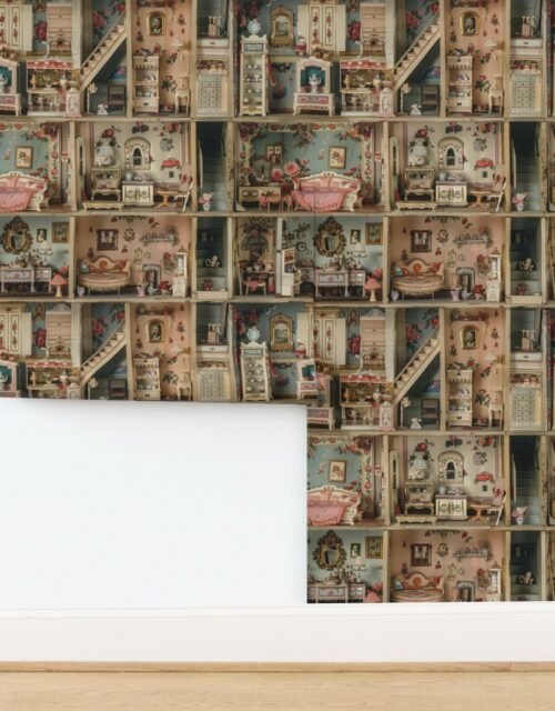 Quaint and Charming Dollshouse Rooms with Ditsy Decor 3 Wallpaper