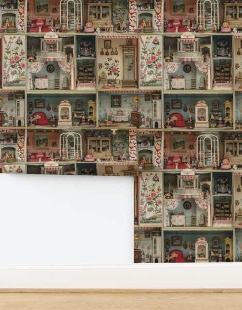 Quaint and Charming Dollshouse Rooms with Ditsy Decor 4 Wallpaper