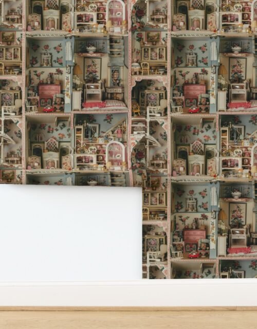 Quaint and Charming Dollshouse Rooms with Ditsy Decor 5 Wallpaper