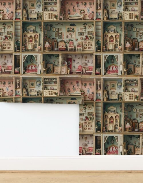 Quaint and Charming Dollshouse Rooms with Ditsy Decor 7 Wallpaper