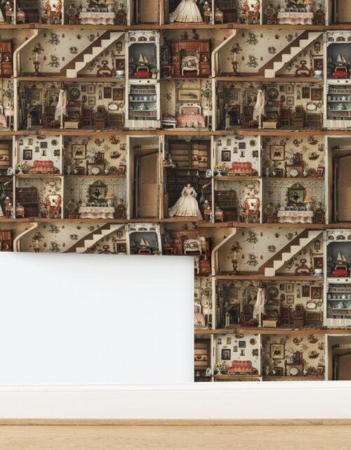 Victorian Dollshouse with Period Decor 1 Wallpaper