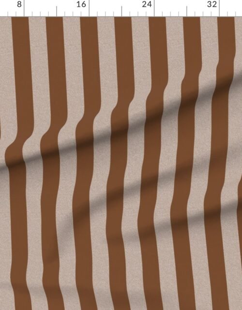 Saddle Brown Upholstery Decor Stripe - Wilderness Series