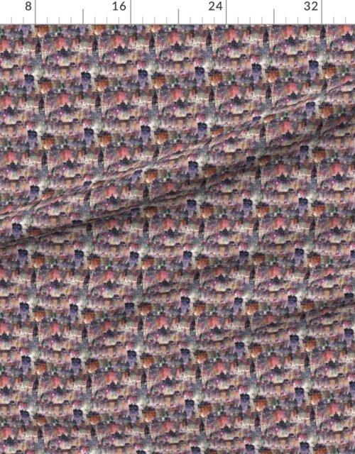 Mini New York Watercolor Christmas Winter Scene