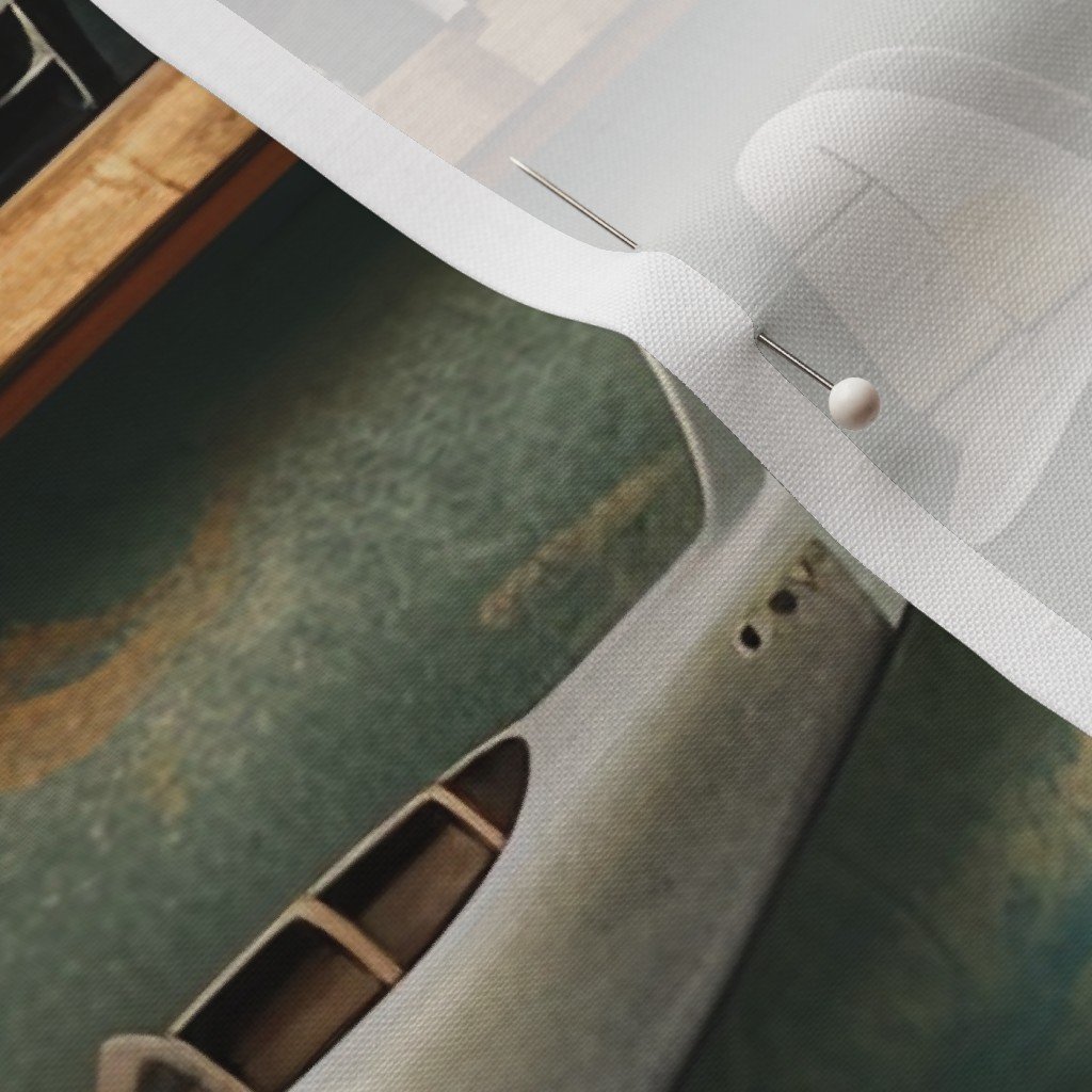 Fabric in Vintage Steampunk Bookcase with Trains Gears and Clocks Fabric Fabric in Vintage Steampunk Bookcase with Trains Gears and Clocks Fabric - Image 3