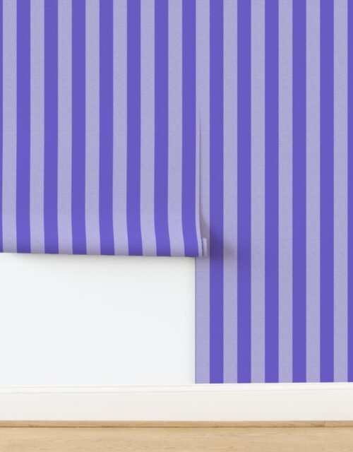 Slate Blue Upholstery Decor Stripe - Wilderness Series Wallpaper