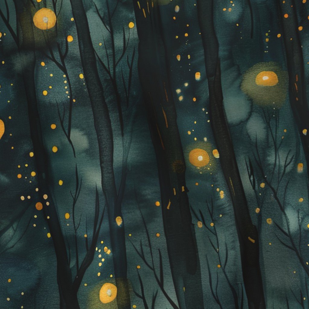 Large Mystic Firefly Forest A Glow in the Dark