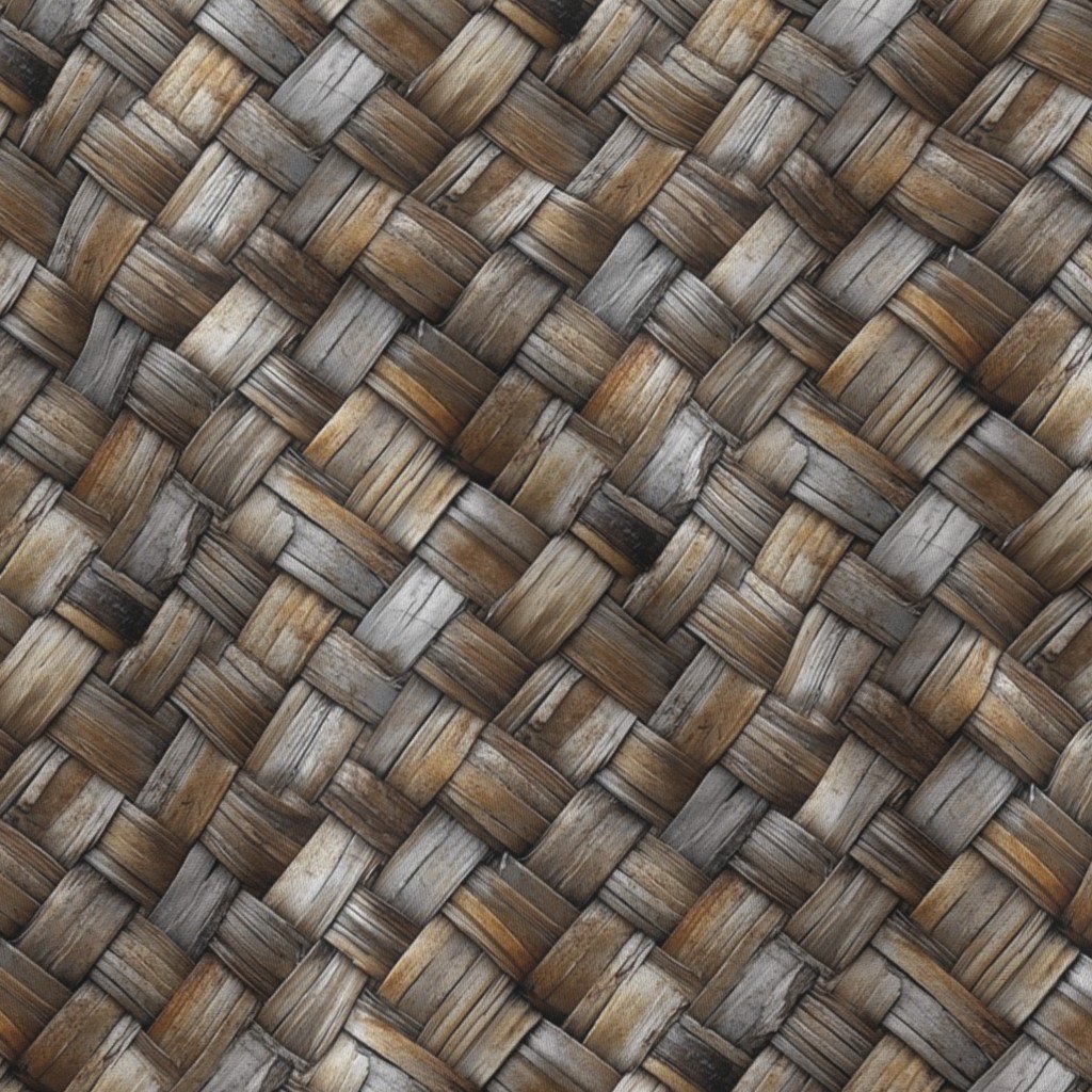 Aged Woven Wood Texture – Rustic Elegance