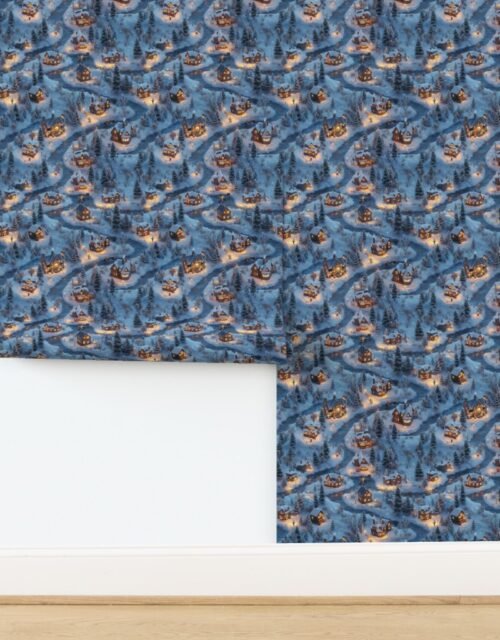 Evening Glow - Night Before Christmas Wallpaper