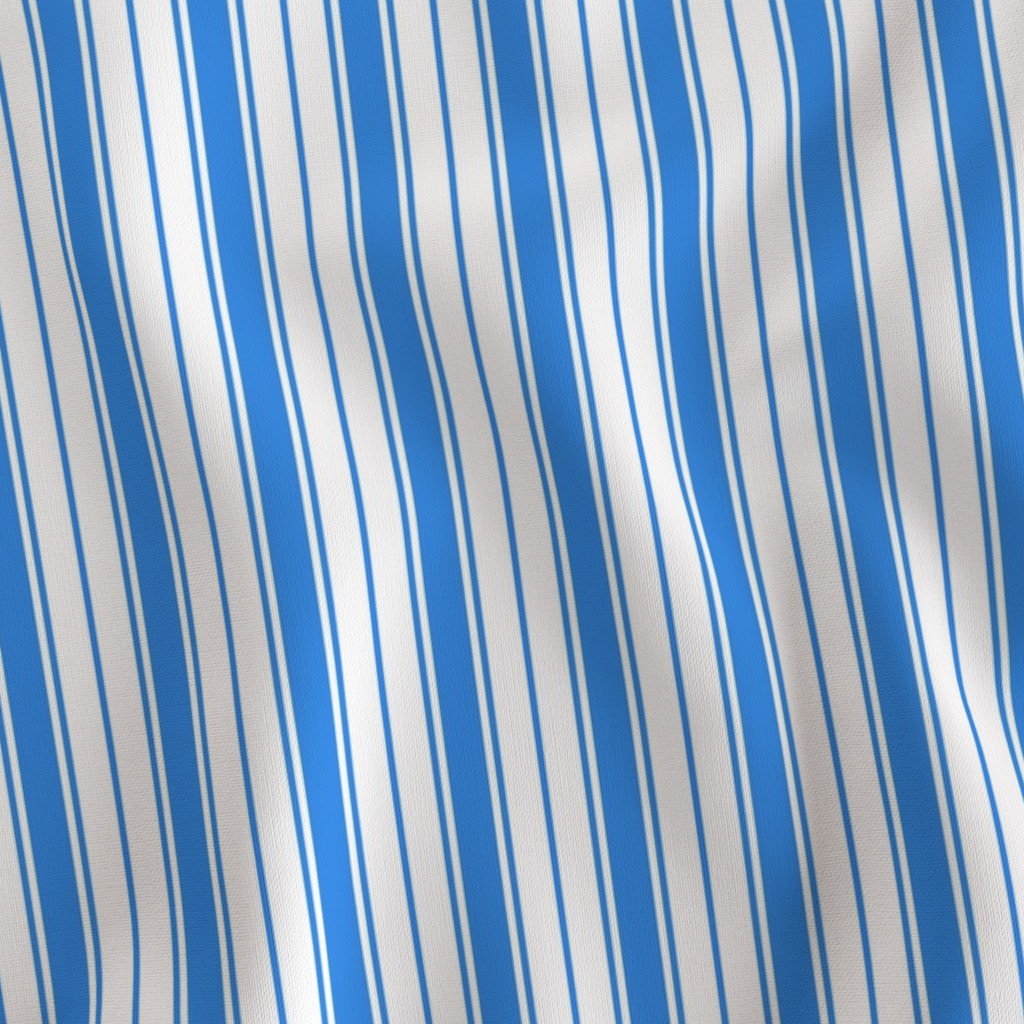 French Blue Ticking Stripe Design de Provence