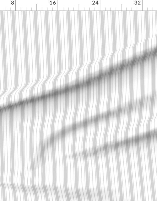 Pearl Grey Ticking Stripe Design de Savoie