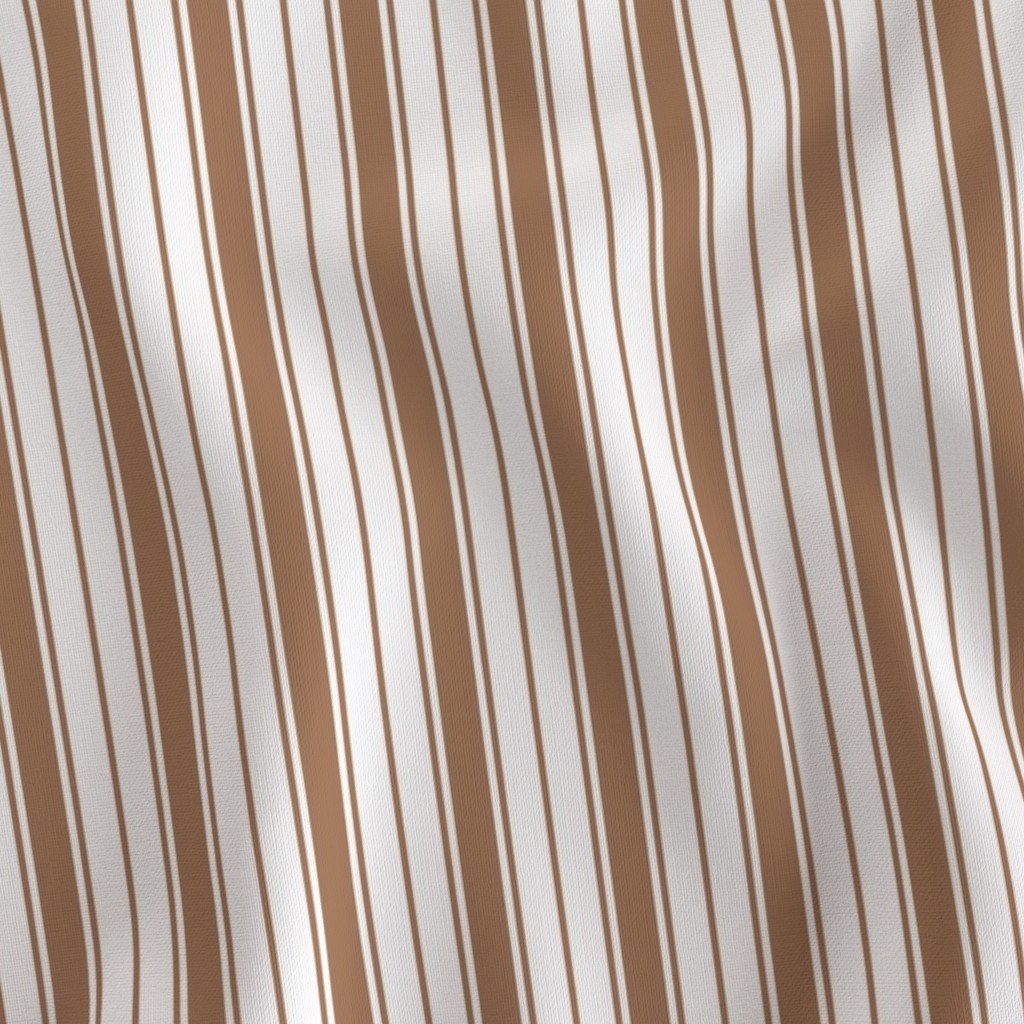 Cafe au Lait Ticking Stripe Design de Paris