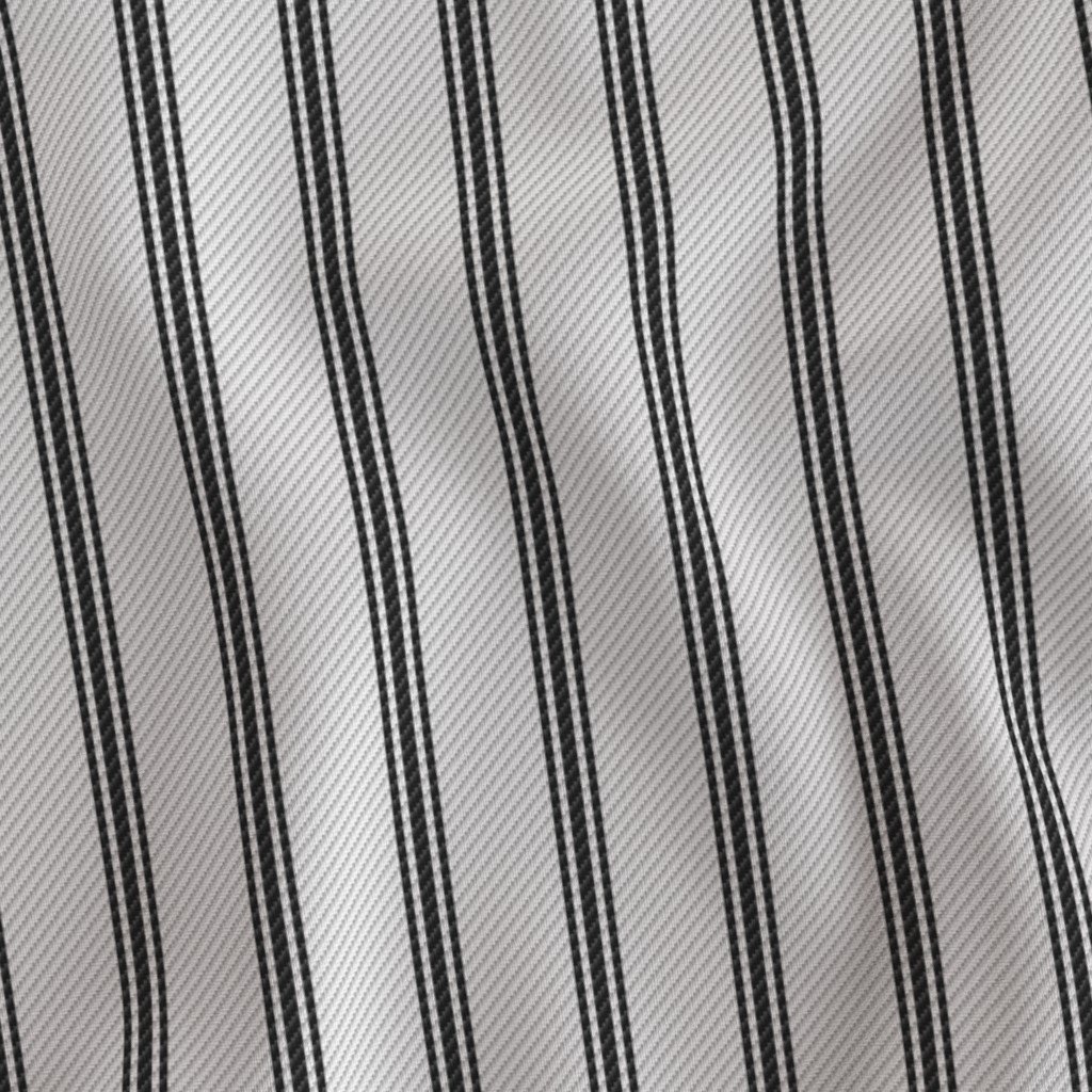 Black and White Carbon Fiber Carbon Stripes