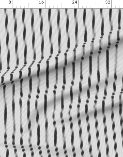 Black and White Carbon Fiber Carbon Stripes