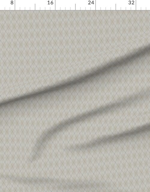Driftwood Grey Small Argyle Diamond Check Pattern