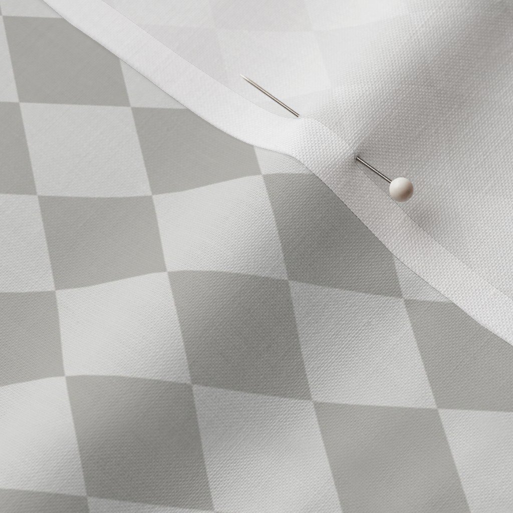 Driftwood Grey Diamond Harlequin Check Pattern Driftwood Grey Diamond Harlequin Check Pattern - Image 3