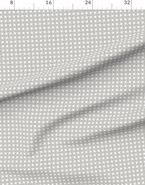 Large Natural Driftwood Grey Cane Weave Pattern on White Background