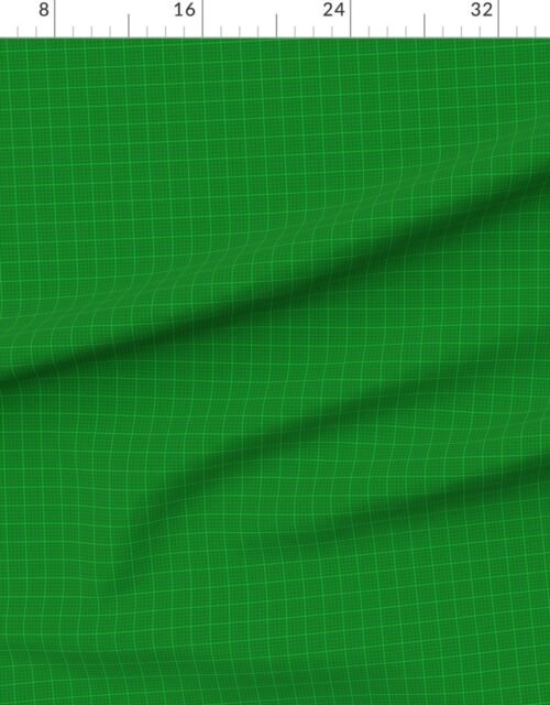 Green Drafting Grid Lines Technical Blueprint Style on Emerald Green