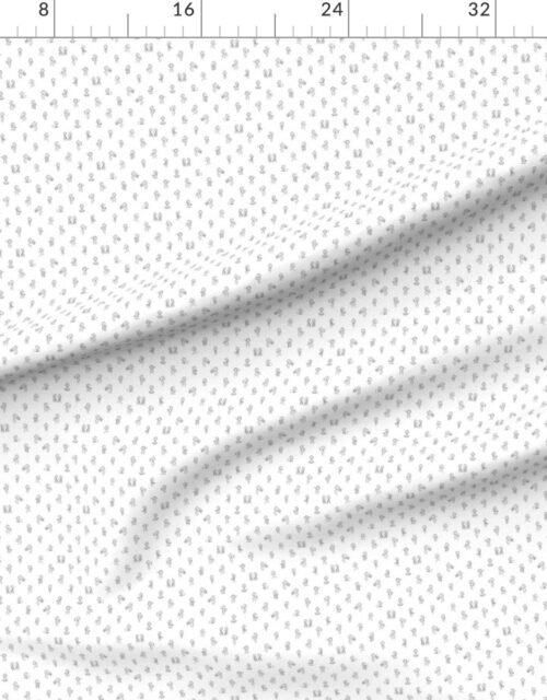 Mini Stick Figure Girls Tiny Doodles in Black on White