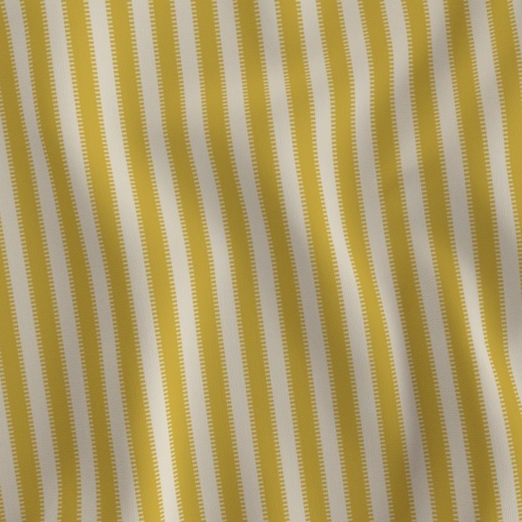 Serrated Sunfish Gold Small Stripe on Cream