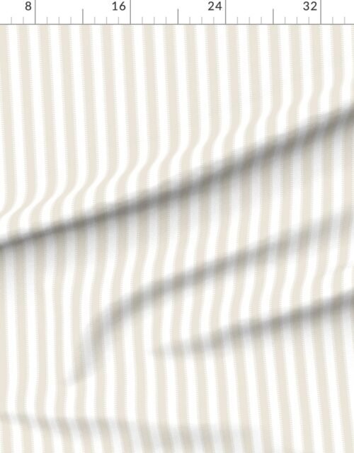 Serrated Bubbly Fizz Classic Stripe on White