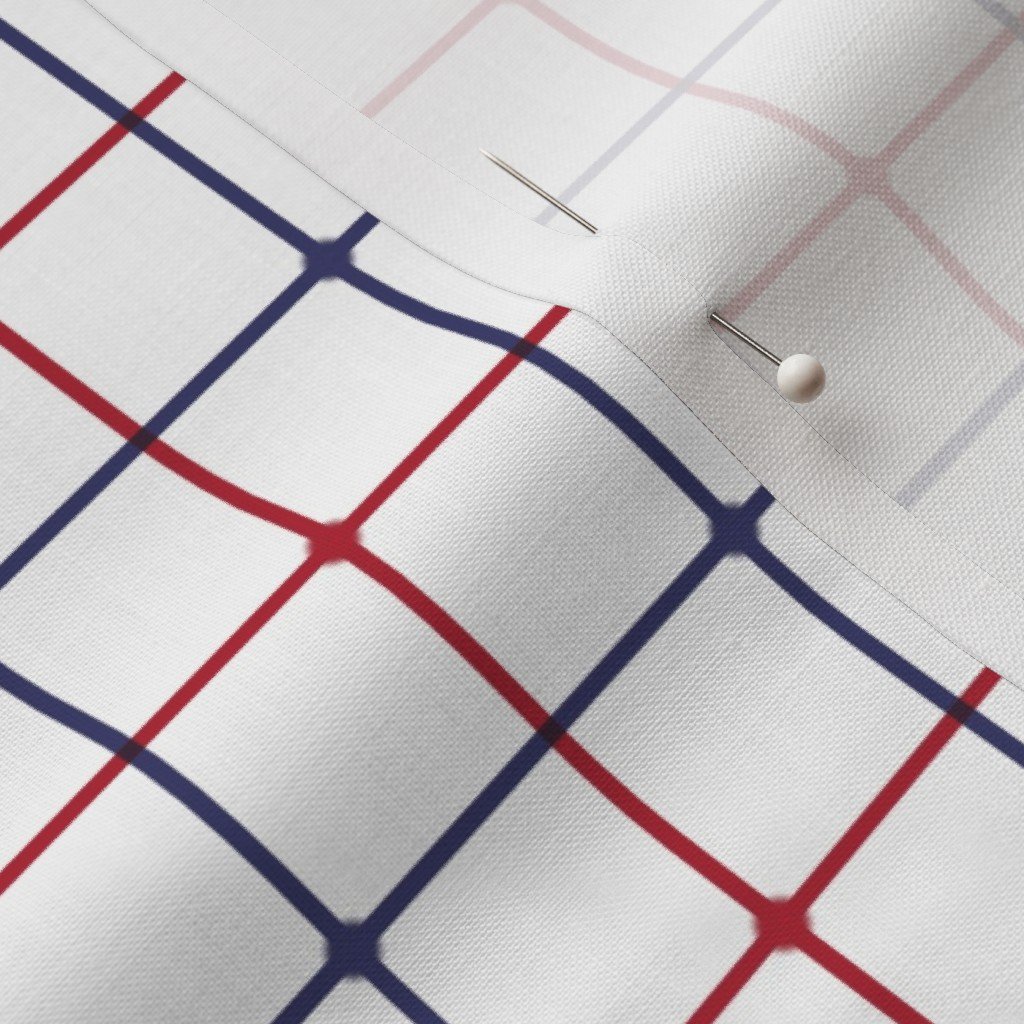 Small Patriotic Optical Illusion Check in USA Red White and Blue Small Patriotic Optical Illusion Check in USA Red White and Blue - Image 3